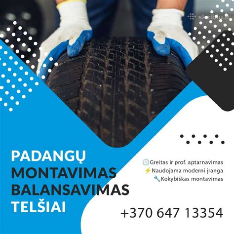 Padangų balansavimas Pasvalyje - iliustracinė nuotrauka