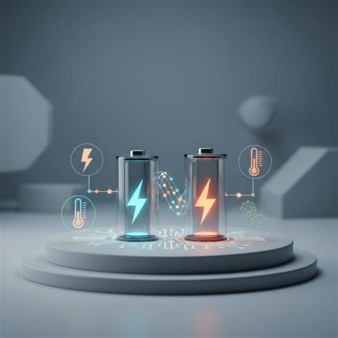 schematinis baterijos veikimo laiko palyginimas skirtingose situacijose