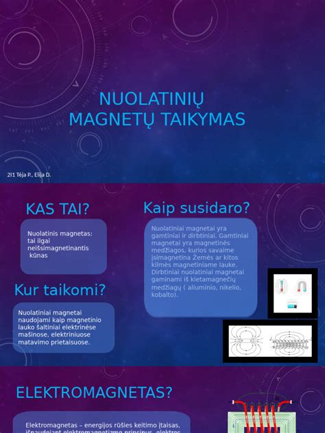 Infografika apie nuolatinių magnetų medžiagų (pvz., AlNiCo, ferito, retųjų žemių) magnetines savybes ir plėtrą