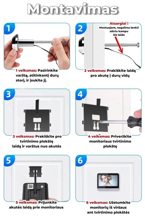 Ilustracija: DI kameros montavimas ant mikroautobuso ar priekabos
