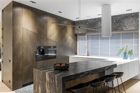 virtuvės sala su integruota plautuve, kaitlente ir garų surinktuvu