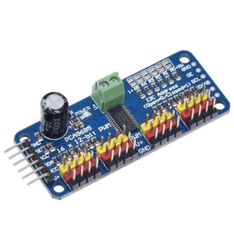 16 kanalų PWM/Servo valdiklis