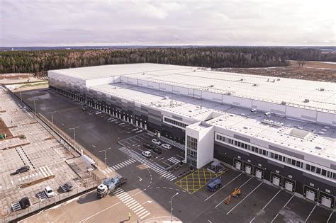 Lidl logistikos centro išorės vaizdas