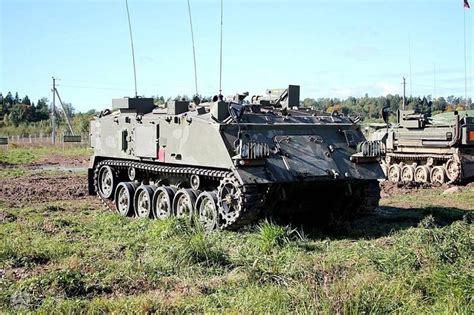 Techninė schema: šarvuotis FV432 su paaiškinimais