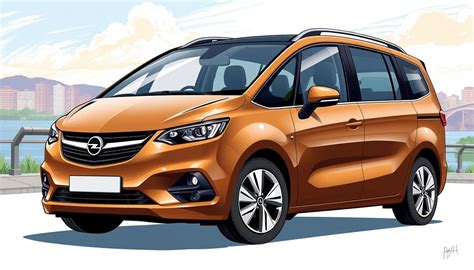 Infografika su dažniausiomis Opel Zafira gedimų vietomis ir jų taisymo kainomis
