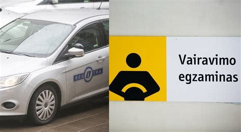Infografika: vairavimo egzaminų išlaikymo statistika pagal regionus arba mokyklas