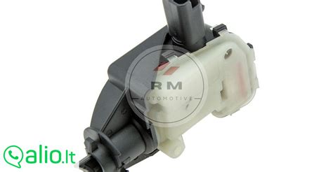 Renault Megane Scenic degalų bako dangtelio mechanizmo schema su pažymėtomis sritimis A, 1, 2 ir 3