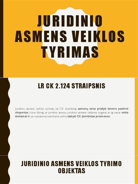 Asmens ginčijimo schemos iliustracija
