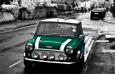 Klasikinis Mini Cooper automobilis