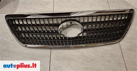 Lexus RX 400h galinio bamperio ir apdailos elementų schema