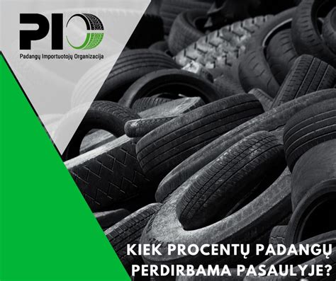 Schema: senų padangų utilizavimo procesas