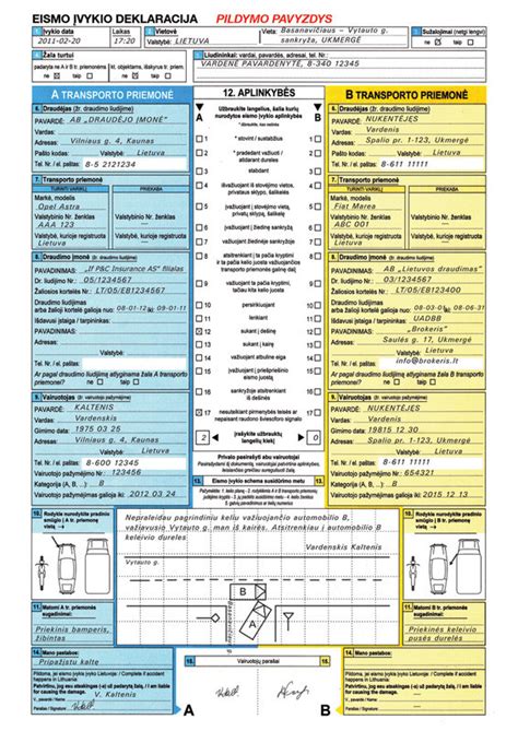 Eismo įvykio vietos schema su apsaugos elementais