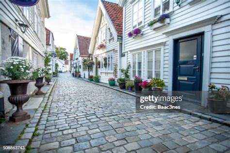 Stavangerio senamiesčio (Gamle Stavanger) panorama