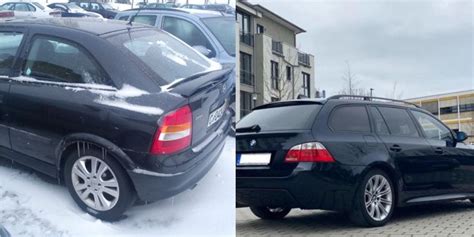 Skirtingų tipų automobilių pavyzdžiai (hečbekas, universalas, visureigis)
