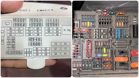 Schema, iliustruojanti BMW E90 stabdžių sistemos komponentus