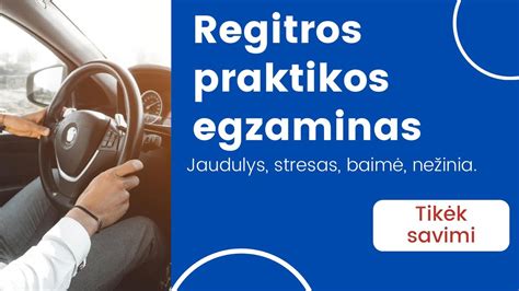Infografika: Vairuotojo pažymėjimo gavimo etapai: registracija, teorijos egzaminas, praktikos egzaminas.