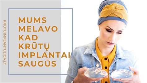 Pavyzdys: krūtų didinimo implantai