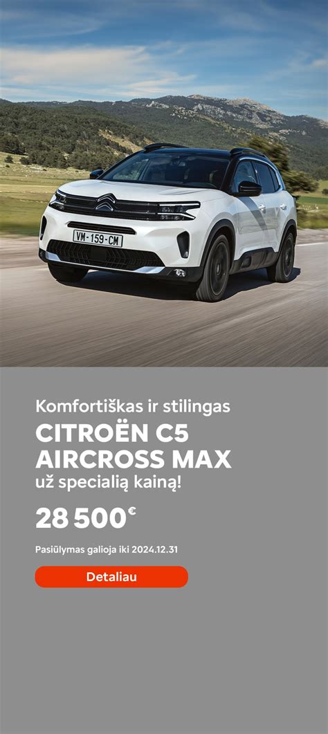 Citroën hibridiniai ir elektriniai automobiliai modelių gama