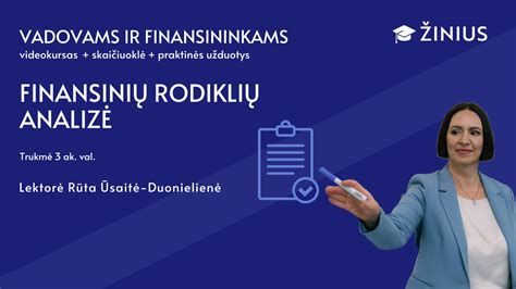 Infografika apie įmonės finansinių rodiklių tendencijas