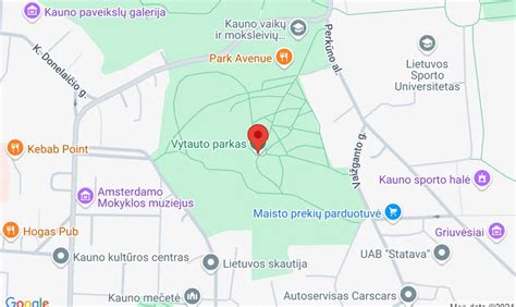 Vilniaus Japoniško sodo ir aplinkinių gatvių žemėlapis su pažymėta parkingo vieta Linkmenų g. 2A