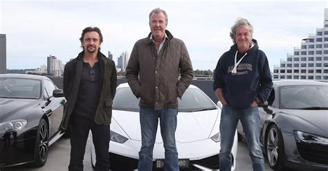 vedėjų Jeremy Clarkson, Richard Hammond ir James May nuotrauka