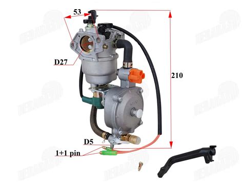 Honda EG serijos generatoriaus nuotrauka su varikliu ir valdymo pultu